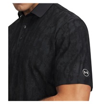Under Armour Dry Jacquard pánské polo, černé