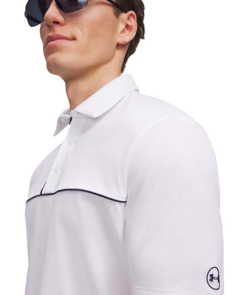 Under Armour Dry Horizon pánské polo, bílé