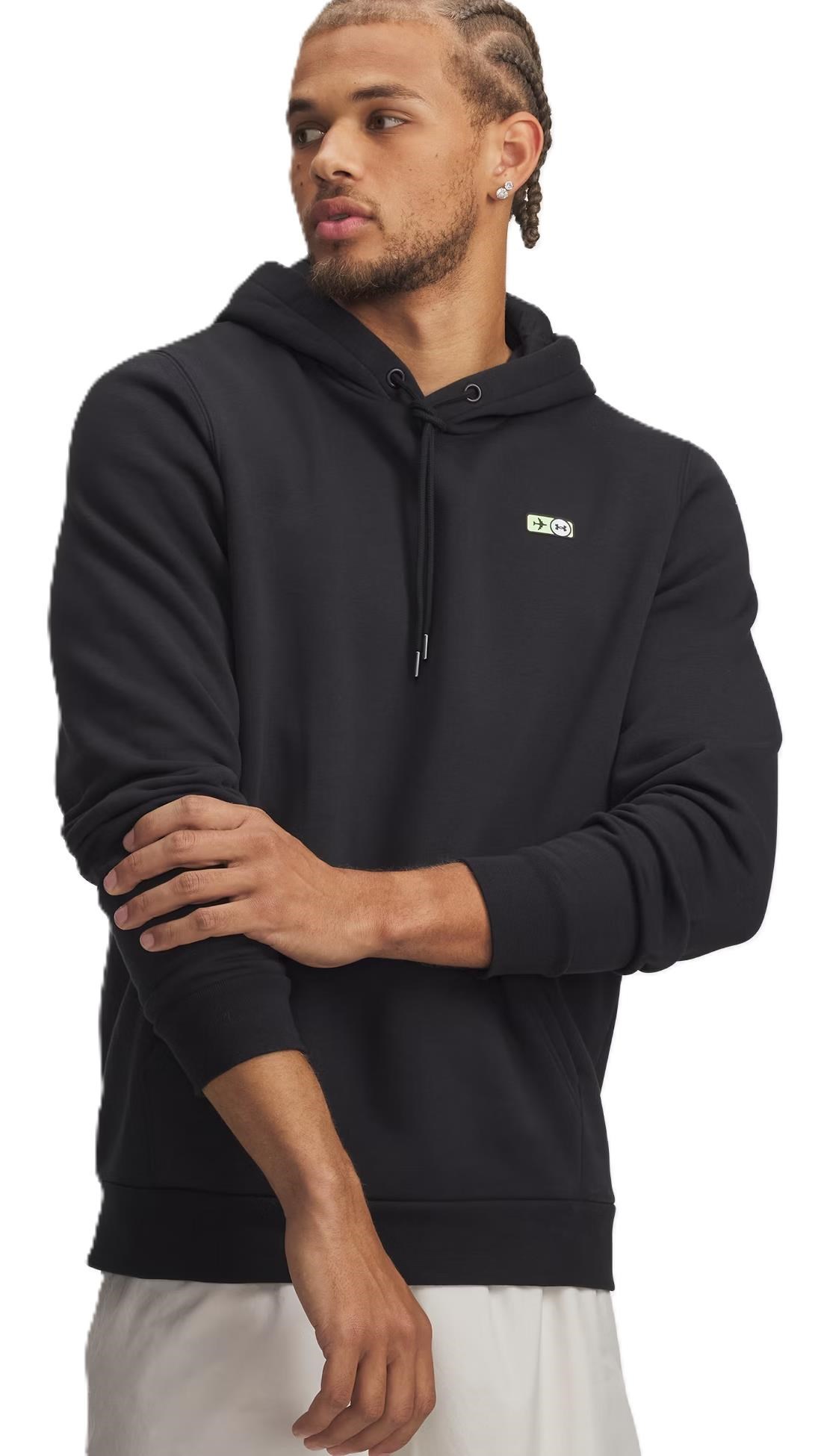 Under Armour Icon Golf Trip Hoodie pánská mikina, černá