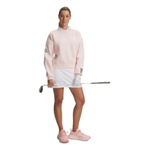 Under Armour Icon Golf Trip Crew dámská mikina, růžová