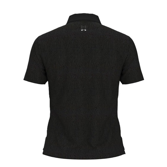 Under Armour Halo Bonded Jacquard dámské polo, černé