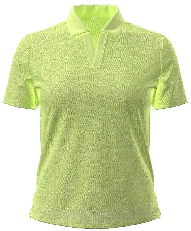 Under Armour Halo Bonded Jacquard dámské polo, fade green