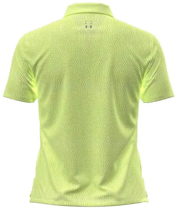 Under Armour Halo Bonded Jacquard dámské polo, fade green