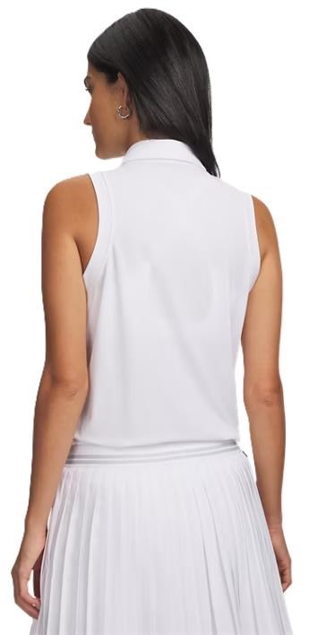 Under Armour Drive Sleveless dámské polo, bílé