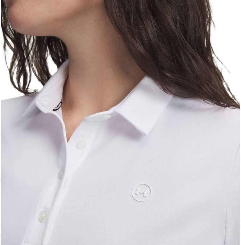 Under Armour Drive Short Sleeve dámské polo, bílé