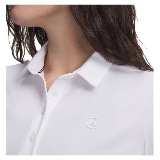 Under Armour Drive Short Sleeve dámské polo, bílé