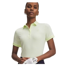 Under Armour Drive Printed dámské polo, fade green/white