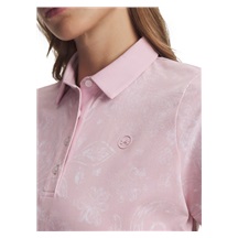 Under Armour Drive Printed dámské polo, prime pink/white