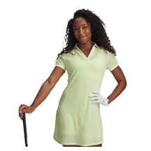 Under Armour UA Drive 2-in-1 golfové šaty, světle zelené