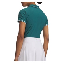 Under Armour Drive Chill dámské polo, rack green/white