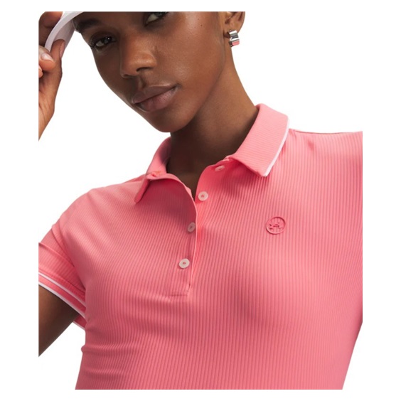 Under Armour Drive Chill dámské polo, růžové