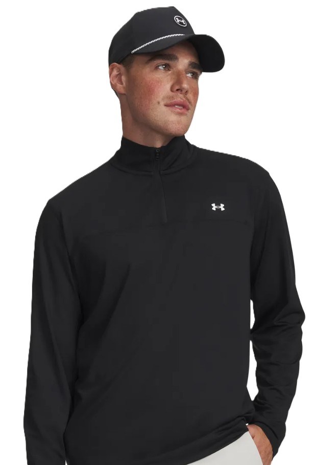 Under Armour T2G 1/4 Zip pánská mikina, černá