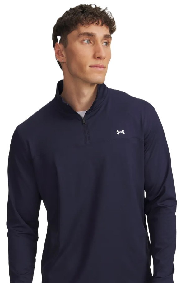 Under Armour T2G 1/4 Zip pánská mikina, tmavě modrá