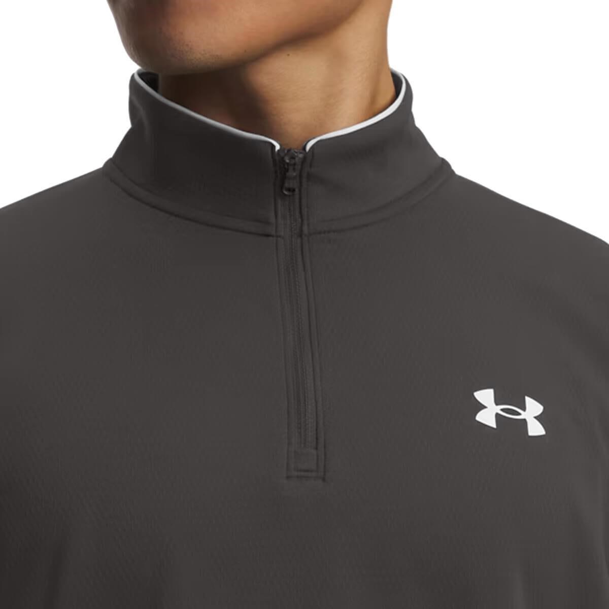 Under Armour MatchPlay 1/4 Zip pánská ikona, šedá