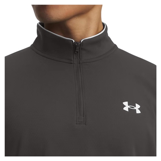 Under Armour MatchPlay 1/4 Zip pánská ikona, šedá