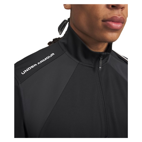 Under Armour Drive Wind SS 1/2 Zip mens jacket, black