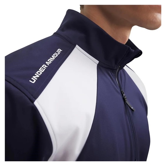 Under Armour Drive Wind SS 1/2 Zip pánská bunda, modro/bílá