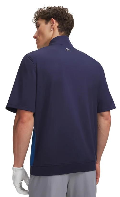 Under Armour Drive Wind SS 1/2 Zip pánská bunda, modro/bílá