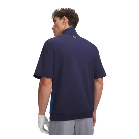 Under Armour Drive Wind SS 1/2 Zip pánská bunda, modro/bílá