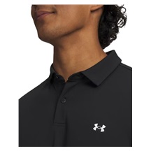 Under Armour Tee To Green Pique pánské polo, černo/bílé