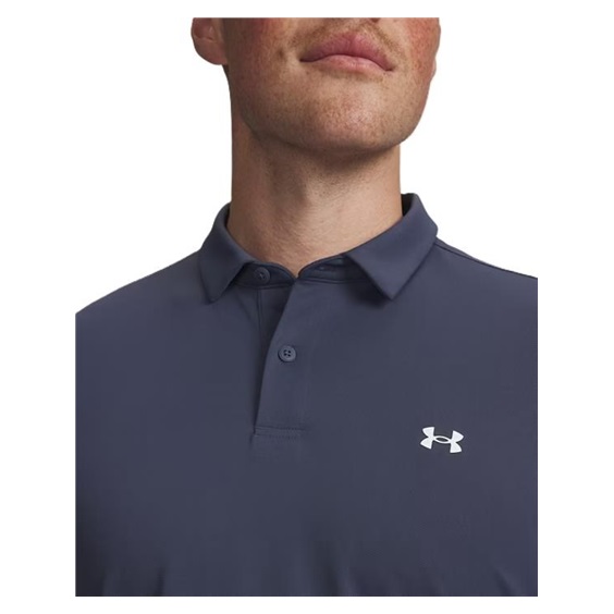Under Armour Tee To Green Pique pánské polo, tmavě modré