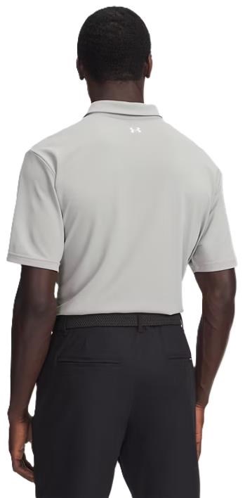 Under Armour Tee To Green Pique pánské polo, titanium/white