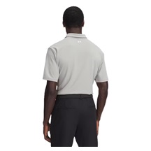 Under Armour Tee To Green Pique pánské polo, titanium/white