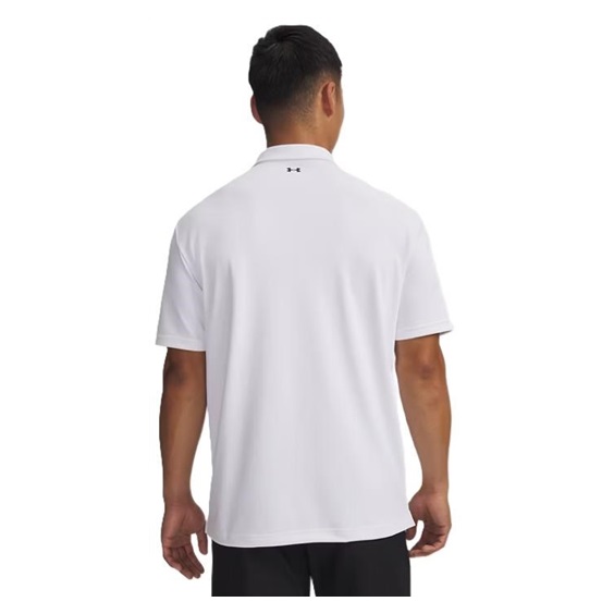 Under Armour Tee To Green Pique pánské polo, bílo/černé