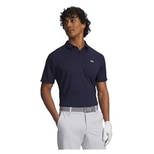Under Armour Tee To Green Pique pánské polo, tmavě modro/bílé