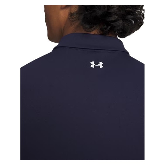 Under Armour Tee To Green Pique pánské polo, tmavě modro/bílé