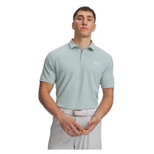 Under Armour Tee To Green Pique pánské polo, enamel blau