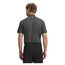 Under Armour T2G Printed pánské polo, černé