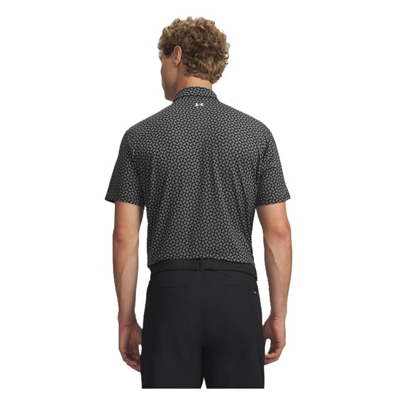 Under Armour T2G Printed pánské polo, černé
