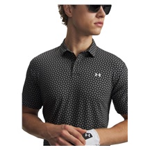 Under Armour T2G Printed pánské polo, černé