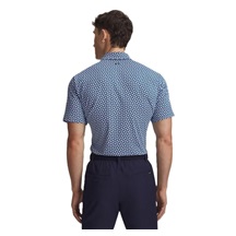 Under Armour T2G Printed pánské polo, modro/bílé