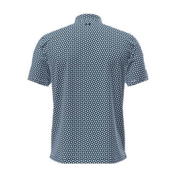 Under Armour T2G Printed pánské polo, modro/bílé