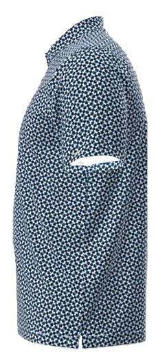 Under Armour T2G Printed pánské polo, modro/bílé