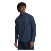 Under Armour Tech Textured 1/2 Zip pánské tričko, tmavě modré