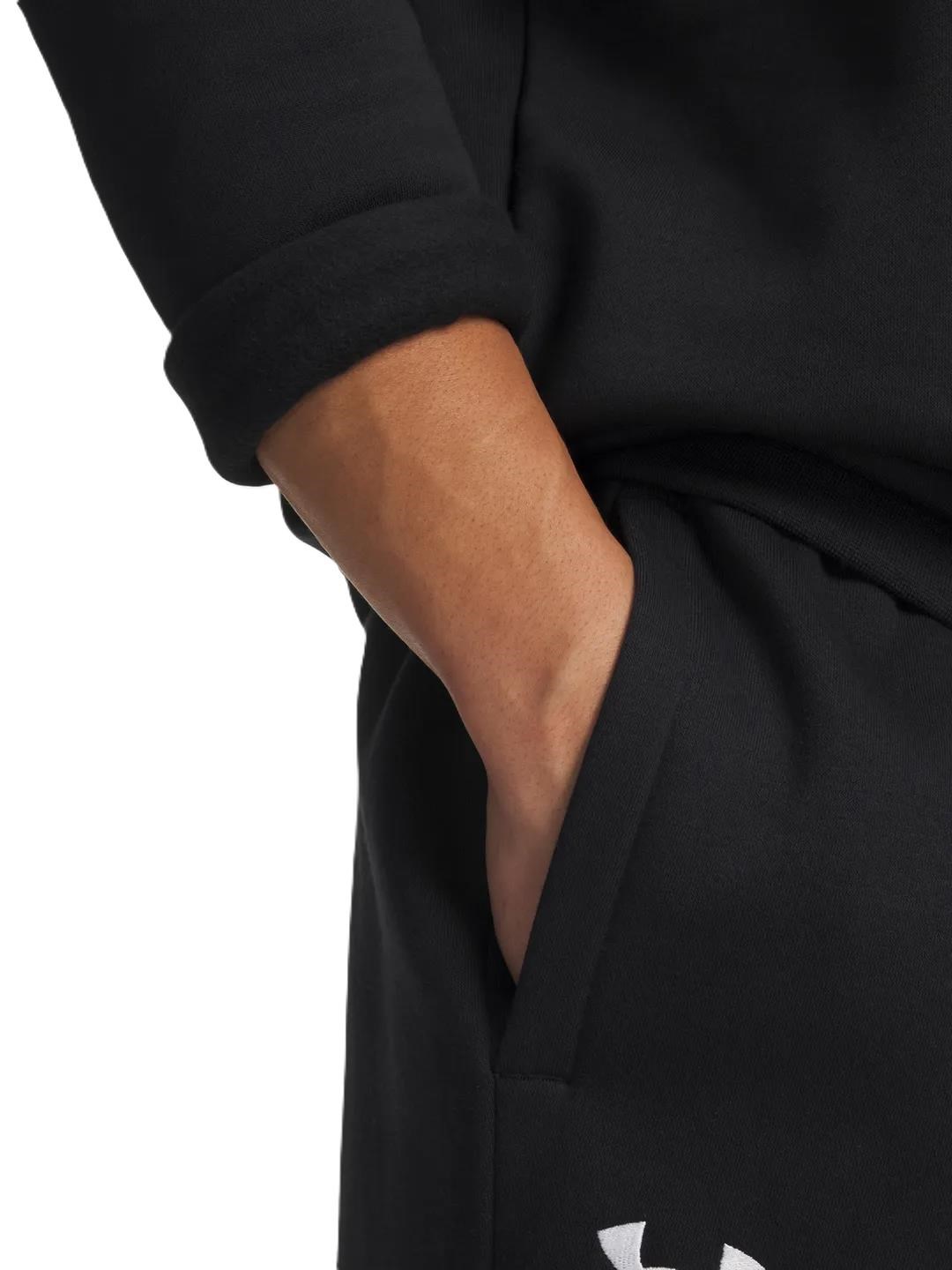 Under Armour Icon Fleece 1/4 Zip pánská mikina, černá