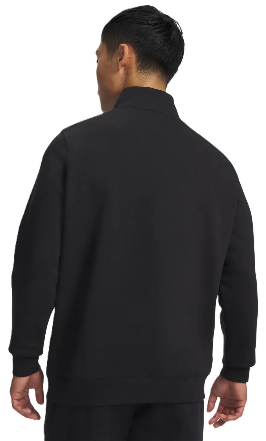 Under Armour Icon Fleece 1/4 Zip pánská mikina, černá
