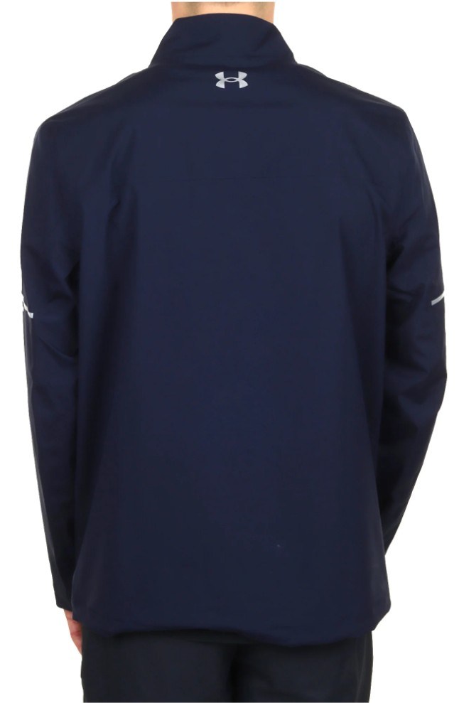 Under Armour Drive Rain pánská bunda do deště, midnight navy/metallic silver
