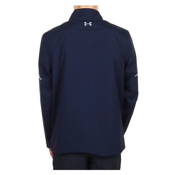 Under Armour Drive Rain pánská bunda do deště, midnight navy/metallic silver
