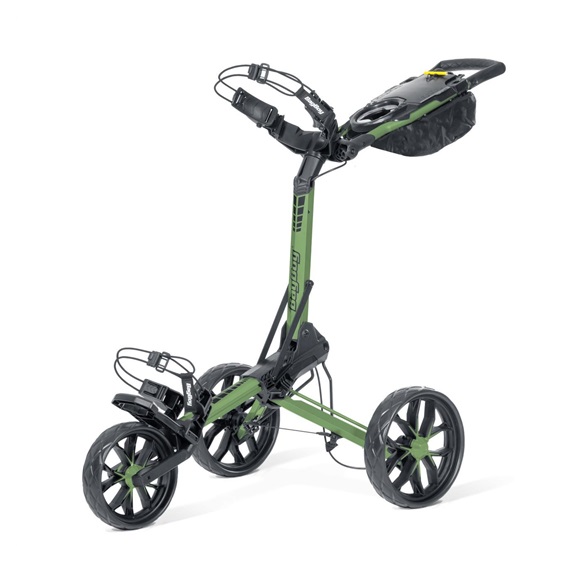 BagBoy Ultra Slim Deluxe SLIMFOLD manuální vozík, zelený
