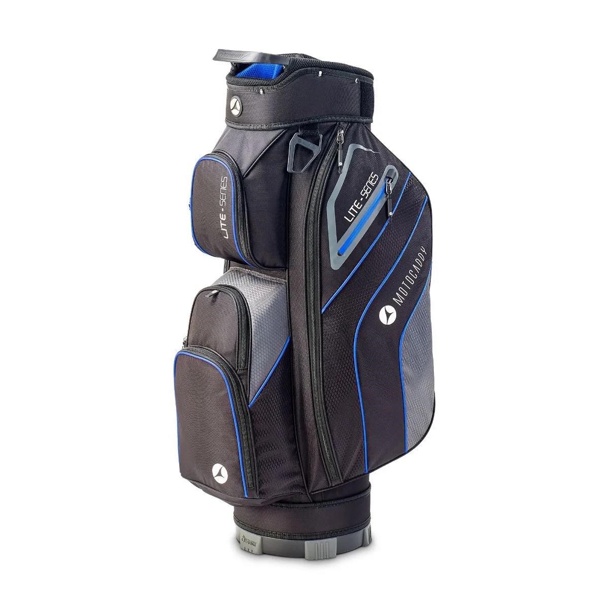 Motocaddy NEW Lite-Series cart bag, černo/modrý