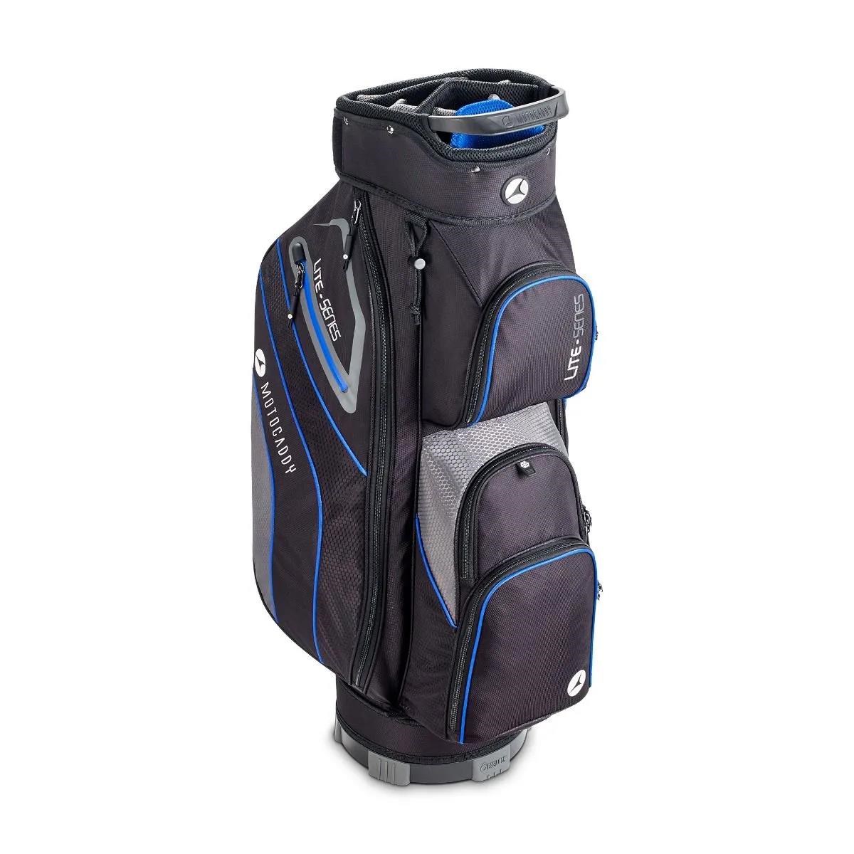 Motocaddy NEW Lite-Series cart bag, černo/modrý