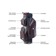 Motocaddy NEW Lite-Series cart bag, černo/modrý