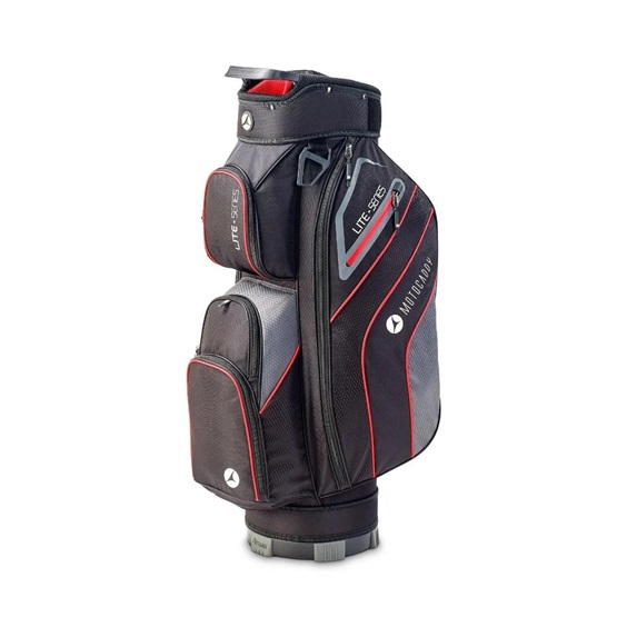 Motocaddy NEW Lite-Series cart bag, černo/červený