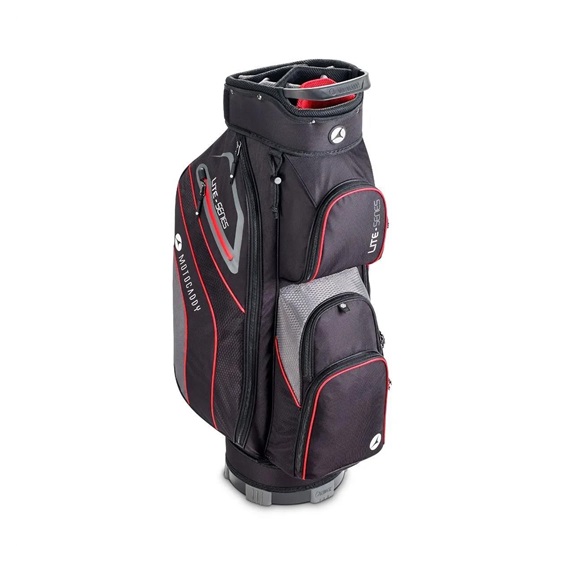 Motocaddy NEW Lite-Series cart bag, černo/červený