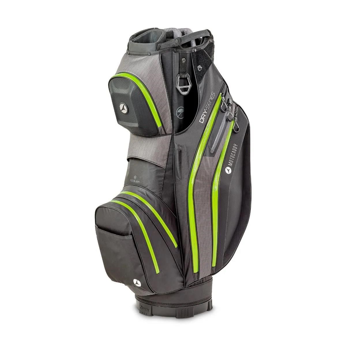 Motocaddy NEW Dry-Series cart bag, černo/limetkový
