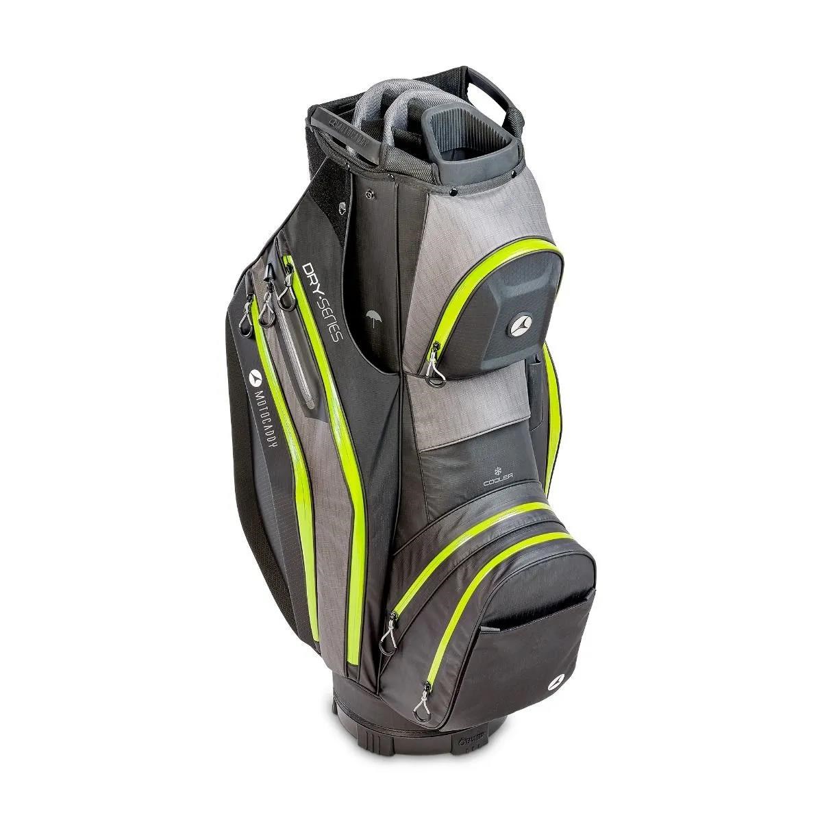 Motocaddy NEW Dry-Series cart bag, černo/limetkový